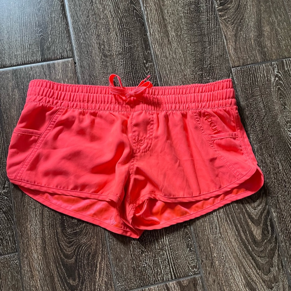 Rip Curl neon orange surf short